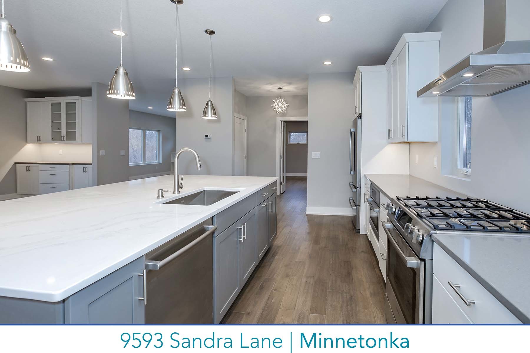 Newly built Minnetonka home for sale exclusve to the berg larsen group non-mls